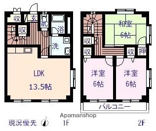 サンローズ坂田(3LDK)の間取り写真