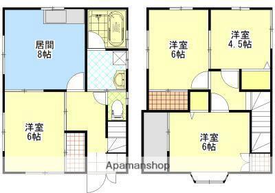 山陽本線 大門駅(広島) 徒歩20分 2階建 築18年(4LDK)の間取り写真