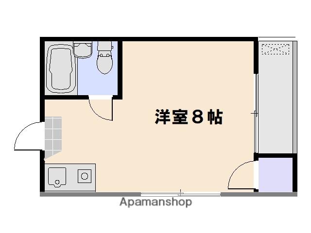 サンライズ五観橋(ワンルーム/2階)の間取り写真