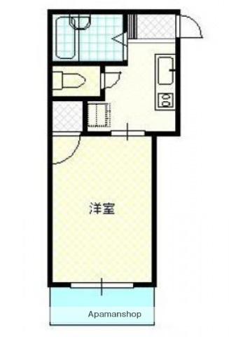 セトル光洋(1K/1階)の間取り写真