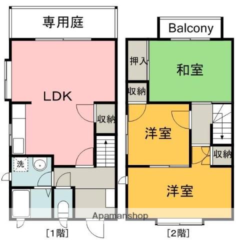 パークエクセル(3LDK)の間取り写真