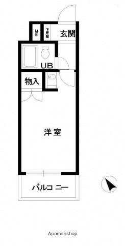 ワイアンドワイ宝町ビル(ワンルーム/5階)の間取り写真