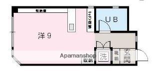 Nコート(ワンルーム/2階)の間取り写真