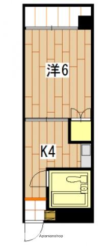 第2樋田ビル(1K/3階)の間取り写真