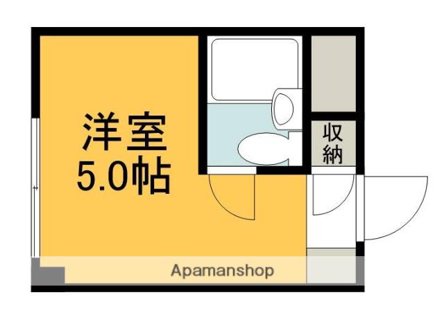 リヴァージュ広瀬北(ワンルーム/13階)の間取り写真