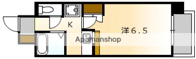 エステートベネフィット5フルタ(1K/3階)の間取り写真