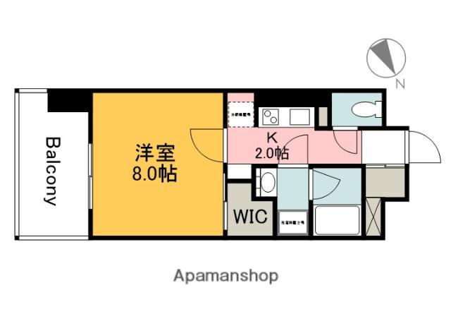  BANKARA PLACE(1K/5階)の間取り写真