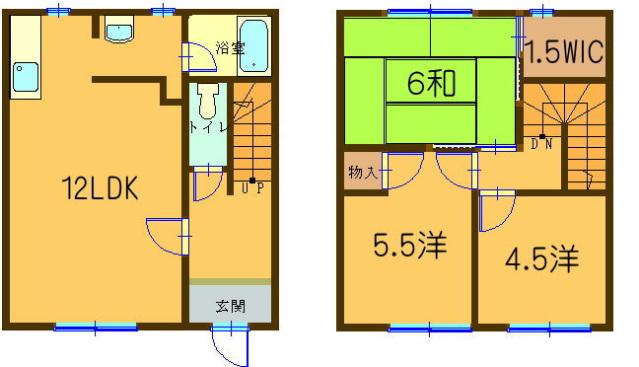 メゾンカトルリベー(3SLDK)の間取り写真