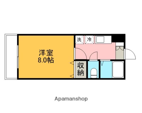 コートソフィア(1K/4階)の間取り写真