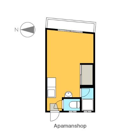 シティハウス上市(ワンルーム/3階)の間取り写真