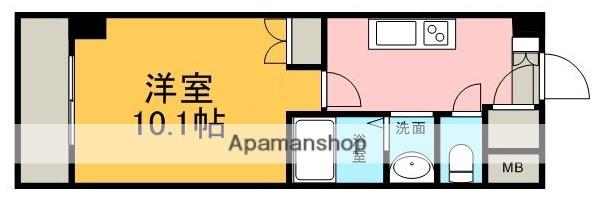 東広島SEA PLACE(1K/12階)の間取り写真