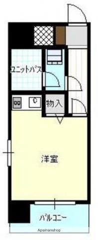 朝日プラザ横川駅前(ワンルーム/4階)の間取り写真