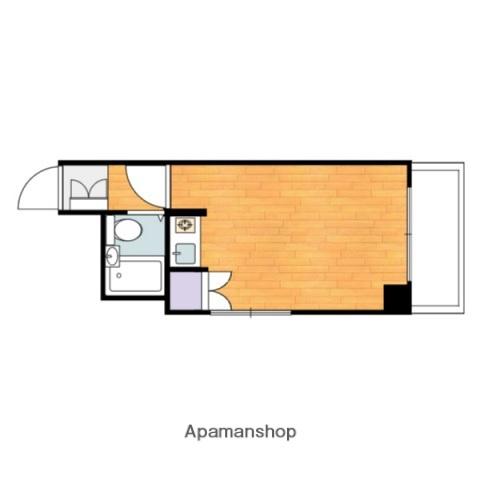 アメニティ吉島通(ワンルーム/3階)の間取り写真