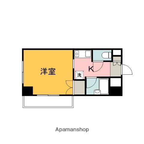 SNOW HOUSEⅡ(ワンルーム/7階)の間取り写真