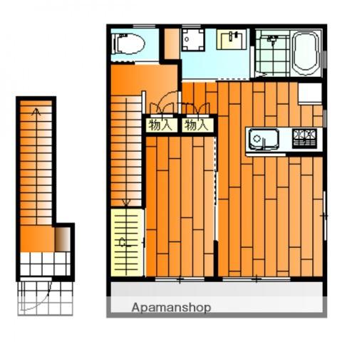 ルミエールメゾン(1LDK/2階)の間取り写真