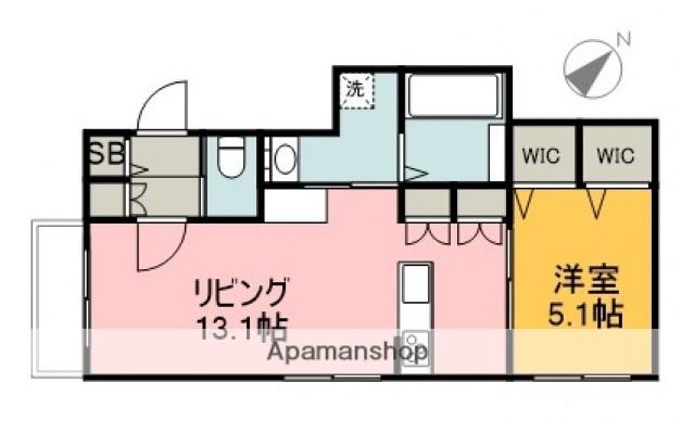 HEBEL MAISON古江新町(1LDK/3階)の間取り写真