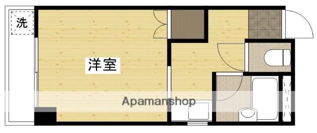 グレースメゾン観音(1K/3階)の間取り写真