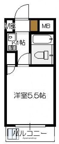 スタープラザ三筋(1K/3階)の間取り写真