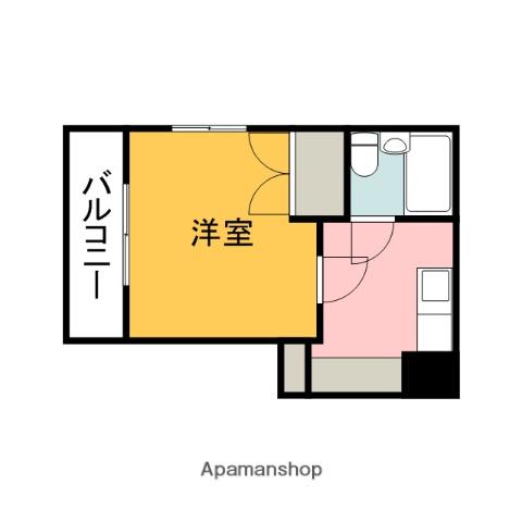 SHOEI BUILDING NO11(1K/5階)の間取り写真