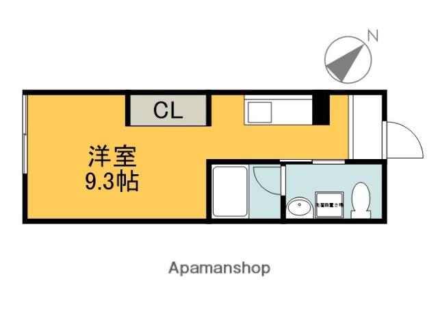 プリマヴェーラ大野中央(ワンルーム/2階)の間取り写真