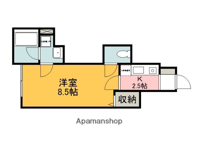 M TERRACE藤垂園 参番館(1K/1階)の間取り写真
