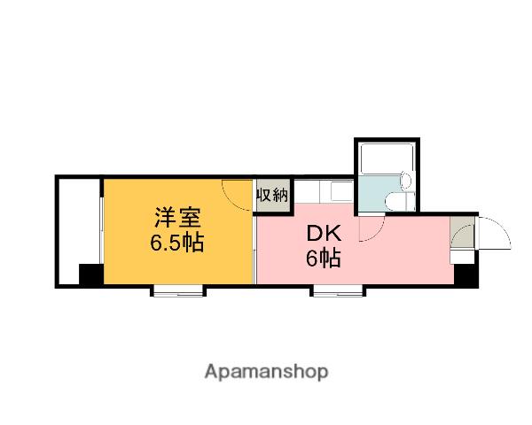 パティシェールヨシカワ(1DK/5階)の間取り写真