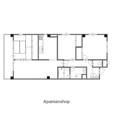アドワンズ高須(3LDK/3階)の間取り写真