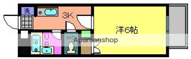 AMALFI90(1K/4階)の間取り写真