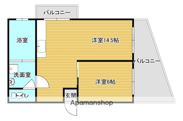 AWARD古江(1LDK/3階)の間取り写真