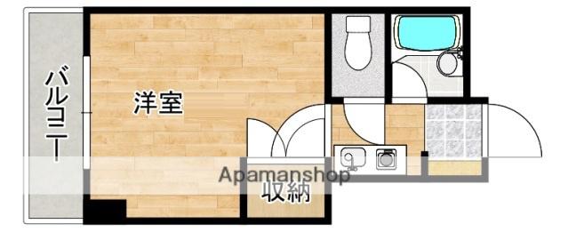 エステート24東雲(1K/5階)の間取り写真