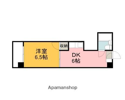 パティシェールヨシカワ(1DK/8階)の間取り写真
