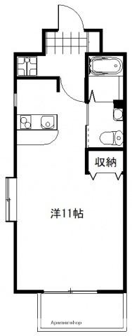 FKJ十日市ビル(ワンルーム/5階)の間取り写真