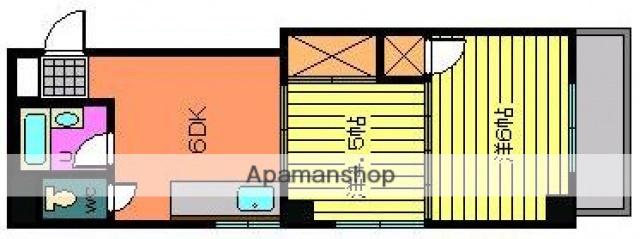 シャトレ・サンニコラ(2DK/4階)の間取り写真