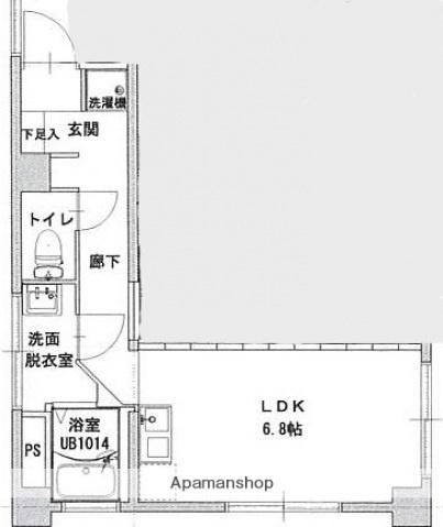 M TERRACE住吉(ワンルーム/5階)の間取り写真
