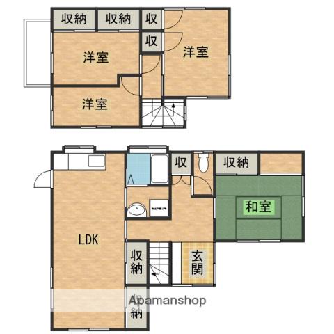 広島県広島市安芸区中野東6丁目の戸建賃貸