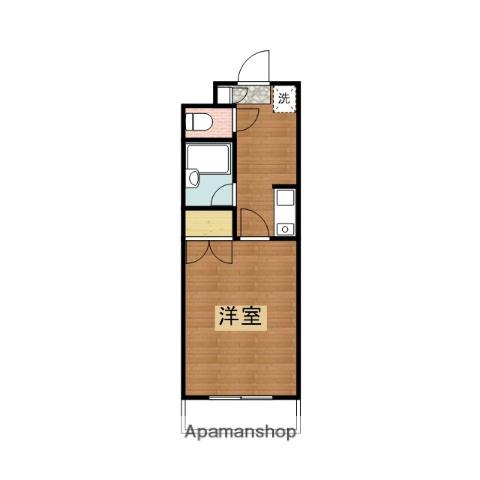 エイトバレー16(1K/2階)の間取り写真