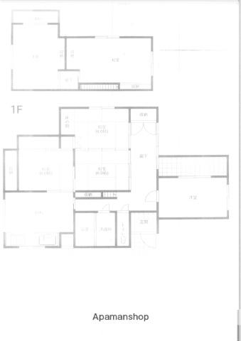 山陽本線 玖波駅 徒歩13分 2階建 築54年(6DK)の間取り写真