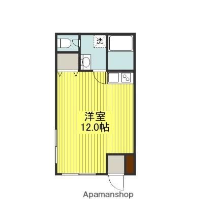 今村アパート(ワンルーム/1階)の間取り写真