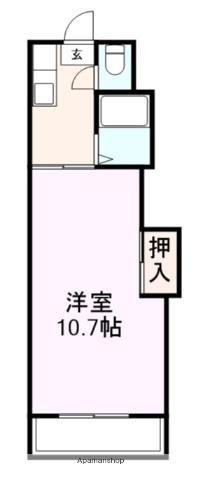 レジデンス西宮(1K/1階)の間取り写真