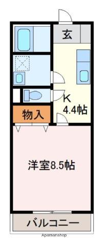 AVANCE OJI(1K/5階)の間取り写真