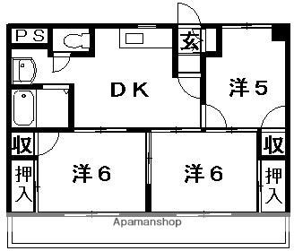 ラヴェニューモリ(3DK/3階)の間取り写真