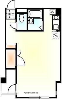 プリムローズ(ワンルーム/1階)の間取り写真