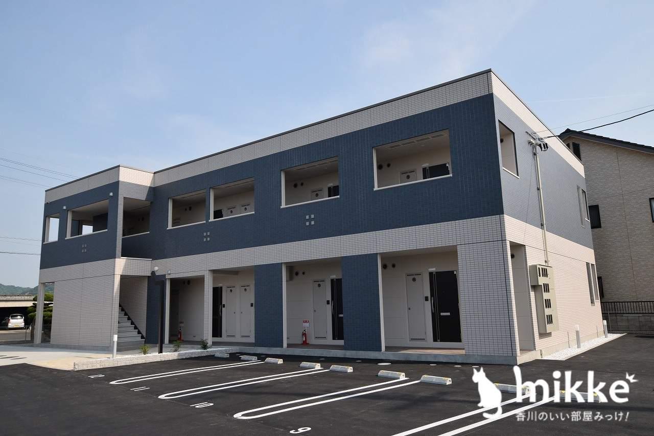 高松琴平電鉄長尾線 水田駅 徒歩23分 2階建 築8年