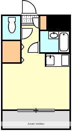 ヒューマンアカデミーハウジングⅡ(ワンルーム/3階)の間取り写真