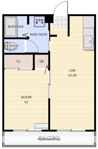 アマービレ(1LDK/5階)の間取り写真