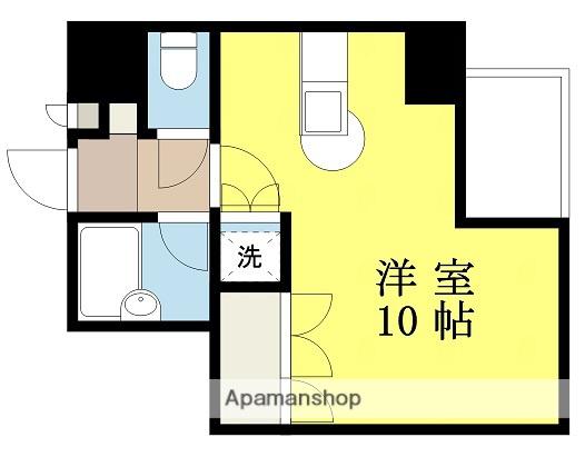 SUNRISE豊坂(ワンルーム/6階)の間取り写真