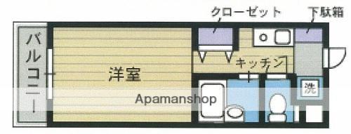 メゾン・ド・メシュー(1K/3階)の間取り写真