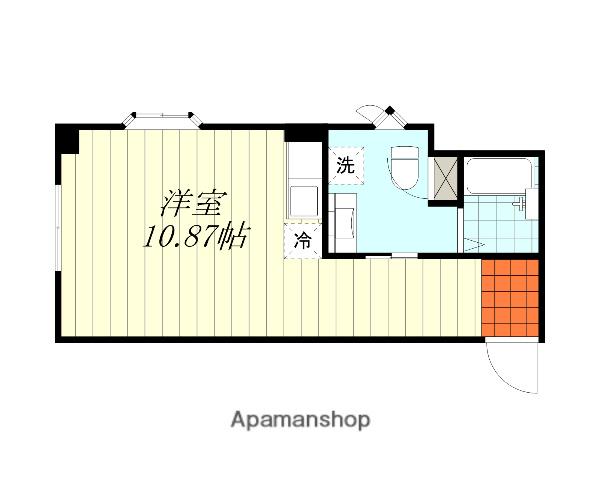 LINOTAKANOKO(ワンルーム/4階)の間取り写真