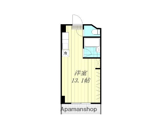 ラッセルスクエア木屋町(ワンルーム/2階)の間取り写真