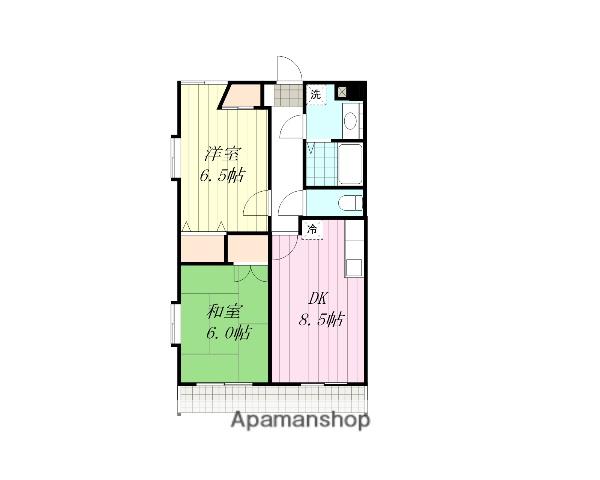 エスプレンド和泉(2DK/2階)の間取り写真
